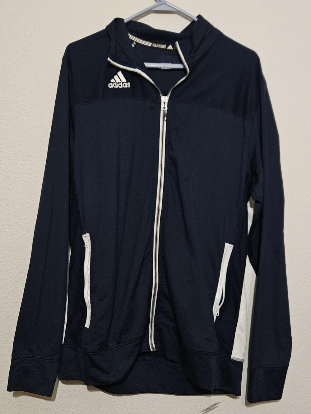 Medium Navy Blue Adidas Jacket